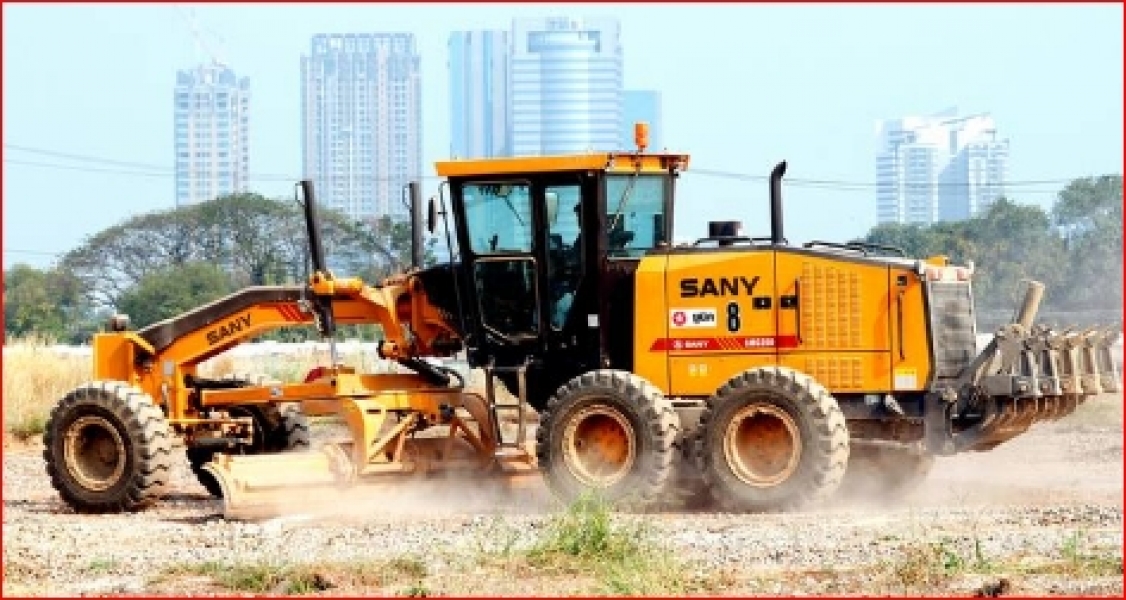 Spesifikasi dari Motor Grader Sany tipe SMG200C-8