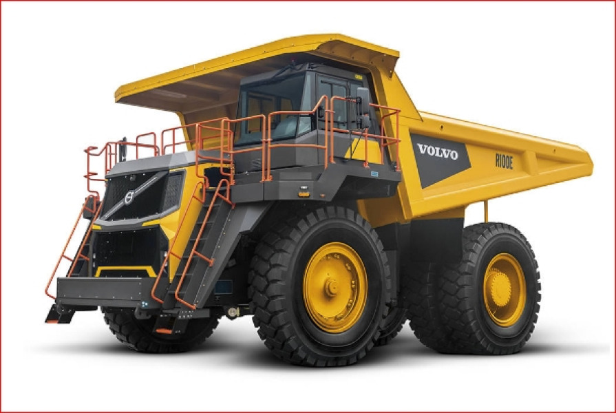 SPESIFIKASI DARI TRUCK MINING VOLVO R100E