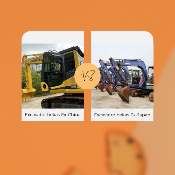 Uji Banding: Excavator Bekas ex China vs ex Jepang, Siapa yang Unggul?