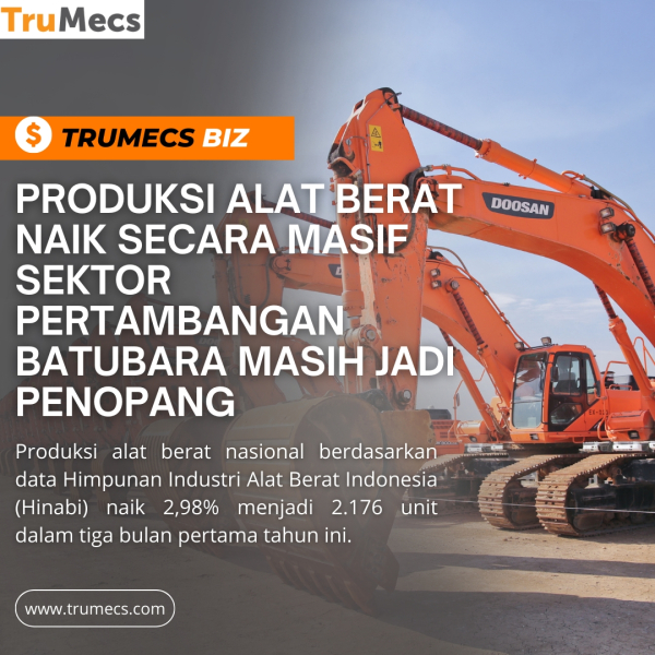 Boom! Produksi Alat Berat Terus Meningkat di Tahun Ini Berkat Sektor Pertambangan Batubara!