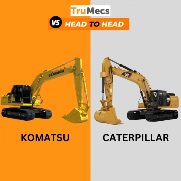 Siapa yang Paling Tangguh? Bandingkan Kemampuan Maksimal Komatsu Excavator dan Caterpillar