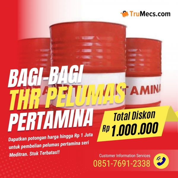 Kabar Heboh! Trumecs Beri THR Besar dan Potongan Harga Fantastis untuk Pelumas Pertamina!