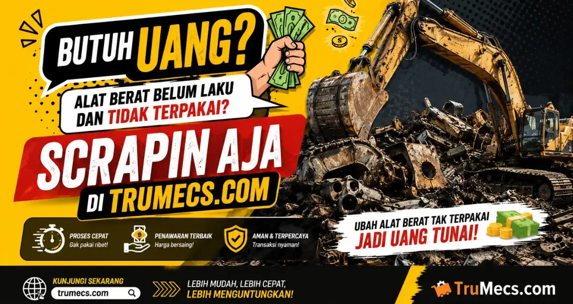 Scrap alat berat di trumecs.com