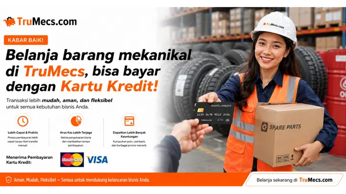Pembayaran transaksi atau invoice dengan kartu kredit