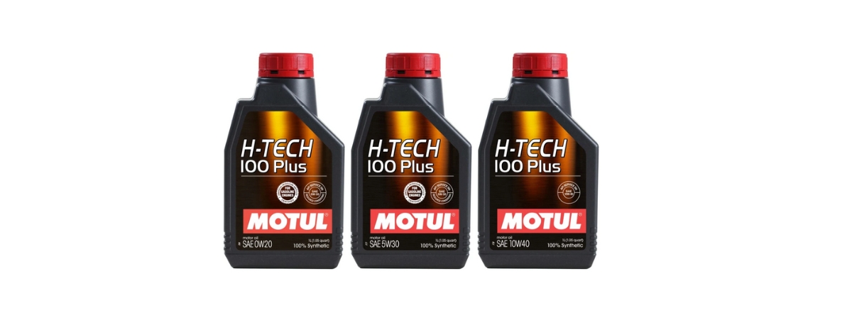 PERBEDAAN MOTUL 100 PLUS 0W20, 5W30 dan 10W40