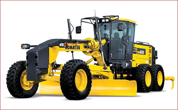 Fitur dan keunggulan dari alat berat Motor Grader Komatsu GD655-6