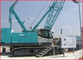 spesifikasi dari Alat berat Crane Kobelco tipe CKS250