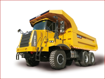 Berikut beberapa spesifikasi dari truck mining LCMG CMT106  
