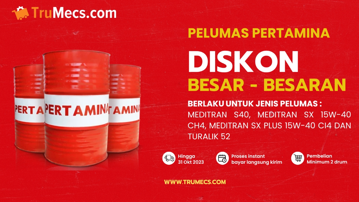 Perbedaan dan Kegunaan Oli Meditran SX Plus 15W-40 dan MEDITRAN SX PLUS 15W-40 CI4