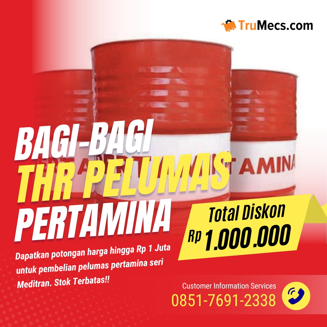 Kabar Heboh! Trumecs Beri THR Besar dan Potongan Harga Fantastis untuk Pelumas Pertamina!