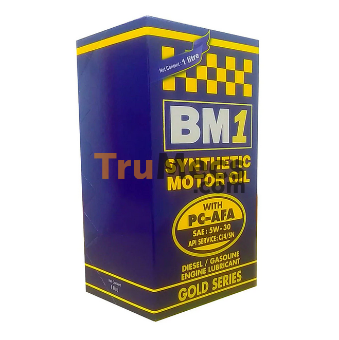 Jual Bm1 Gold Series Lubricant Cj4 Sn (5w30) 1l | Trumecs