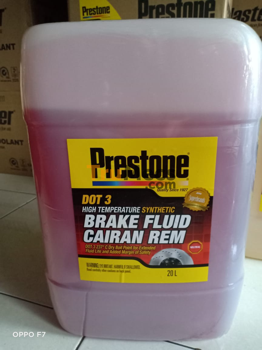 Jual Minyak Rem Prestone Brake Fluid Dot 3 | Trumecs