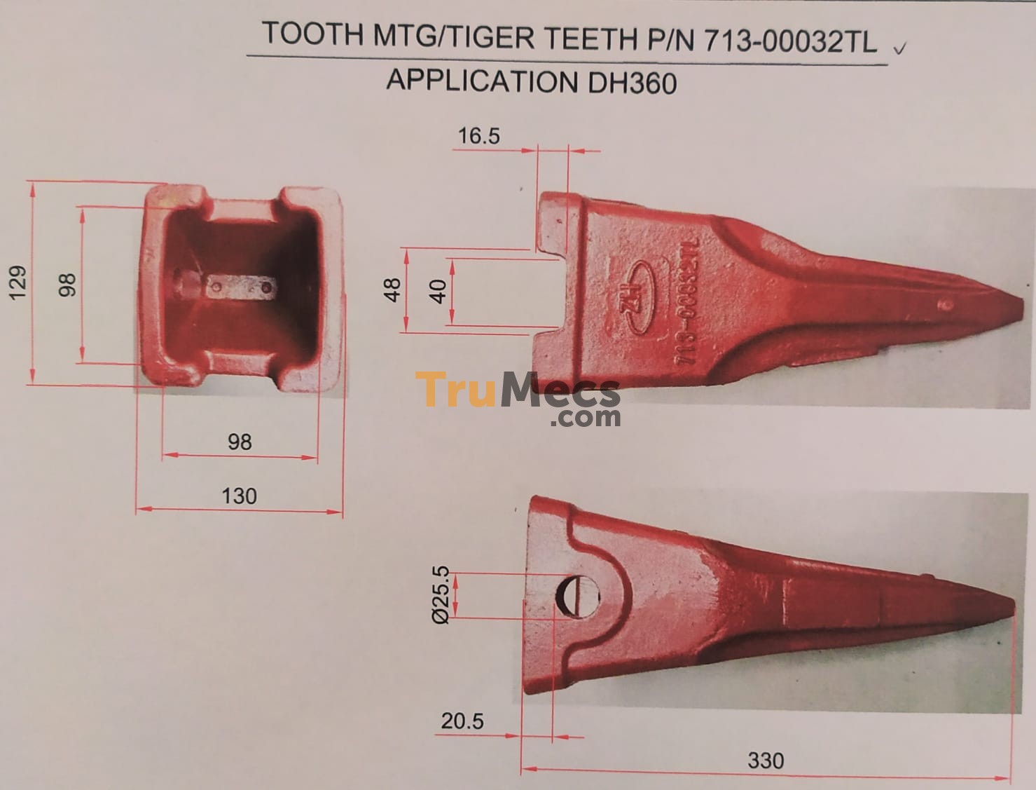 Jual Tooth Tiger (kuku Macan) | Trumecs