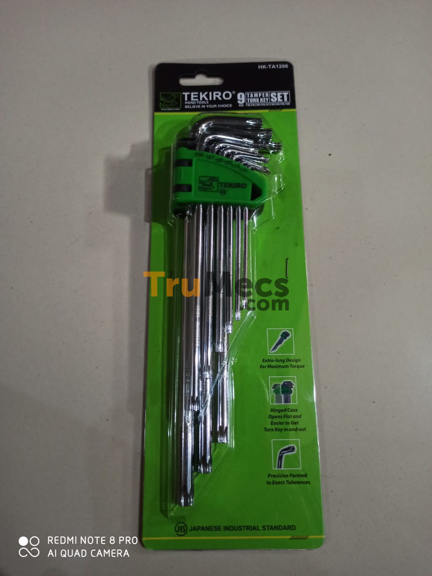 Jual Tamper Tox Set 9pcs | Trumecs