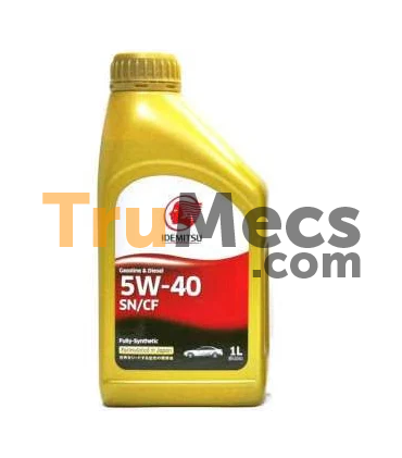 Jual Idemitsu Sn-cf 5w40 Full Syn (1l) | Trumecs