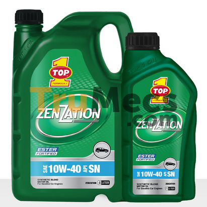 Jual Zenzation 10w-40 - 4 Lt - Api - Sn - Natural | Trumecs