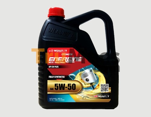 Jual Wealthy Oil Energine We 5 Fs Sae 5w 50 Apisn Plus 1 Liter | Trumecs