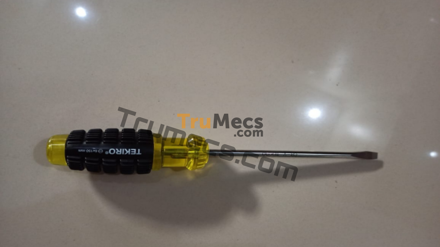 Jual Cushion Grip Screwdriver Yellow | Trumecs