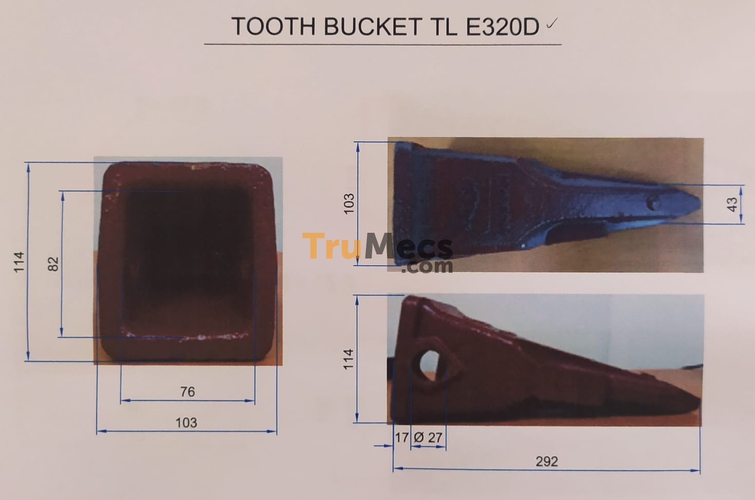 Jual Tooth Tiger (kuku Macan) | Trumecs