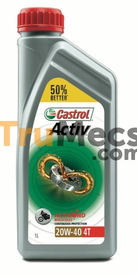 Jual Castrol Aktiv 4t 20w-40 (1l) | Trumecs