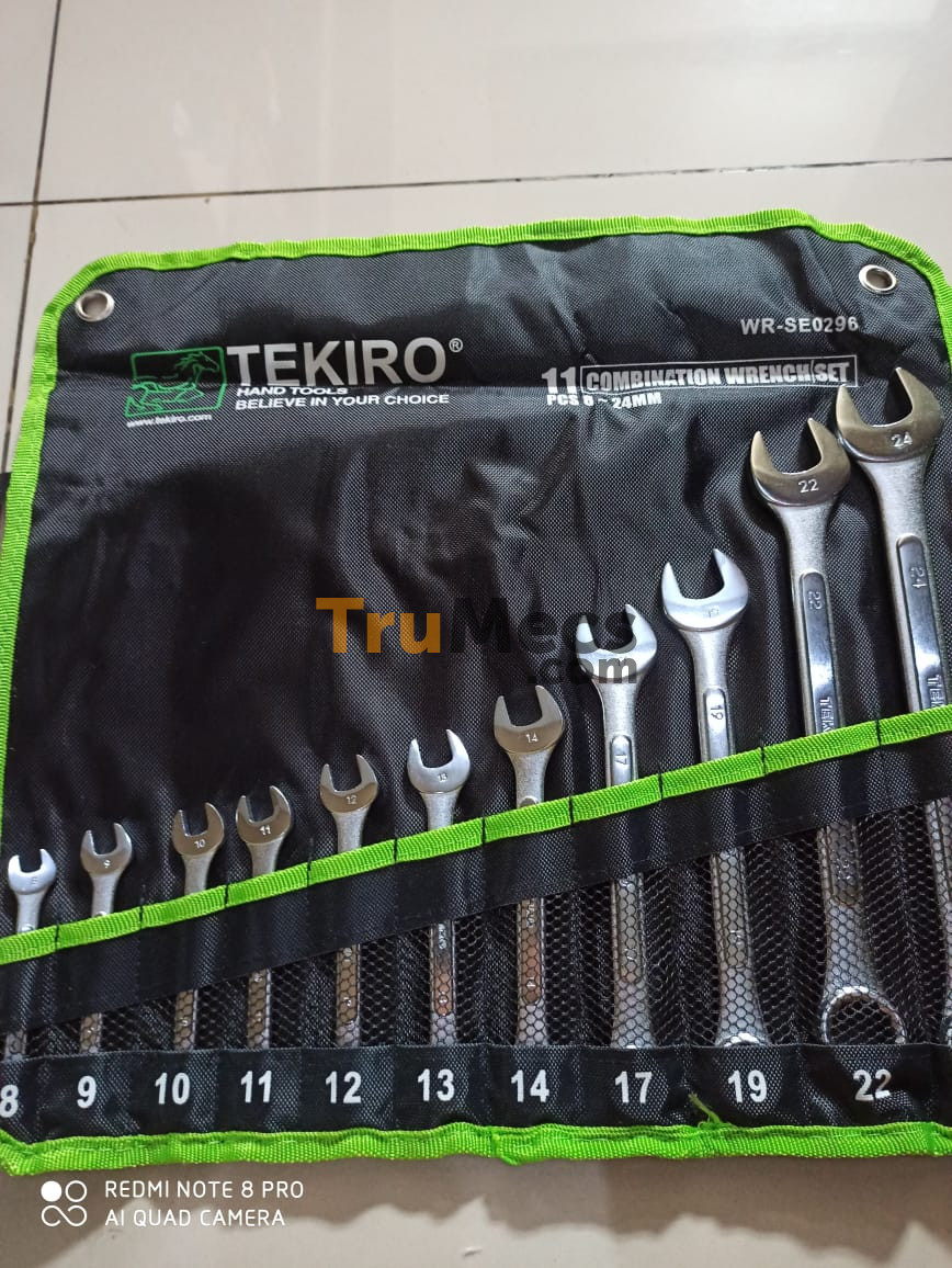 Jual Combination Wrench Set Isi 8pcs | Trumecs