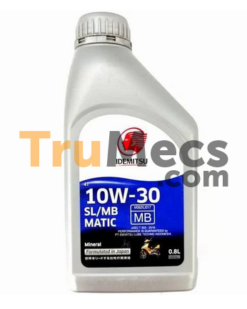 Jual Idemitsu 4t Sl-mb 10w30 Matic (800ml) | Trumecs