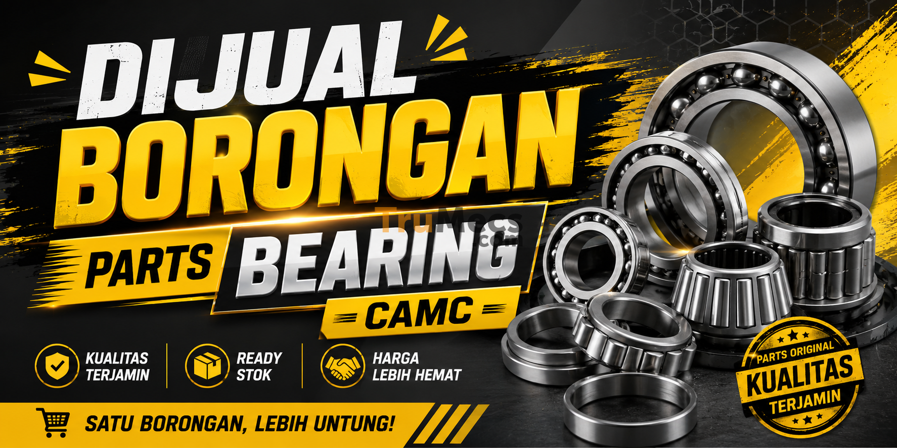 Jual Tappered Roller Bearing | Trumecs
