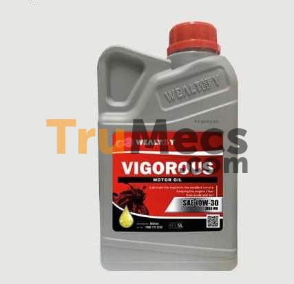 Jual Wealthy Oil Vigorous Motor Oil 10w-30 Jaso Mb Aoi Sl 1 Liter | Trumecs