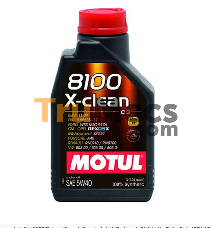 Jual Motul 8100 X-clean (5w40) 1l | Trumecs