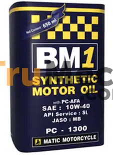 Jual Bm1 Pc 1300 4t Oil Sl (10w40) 600 Ml | Trumecs