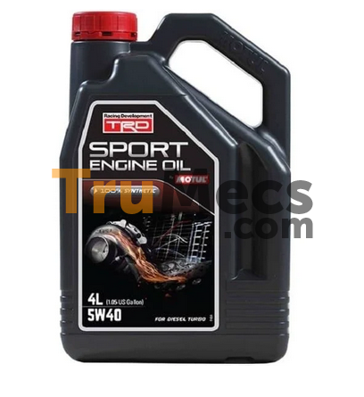 Jual Trd Sport Engine Oil 5w40 Diesel (5w40) 4l | Trumecs