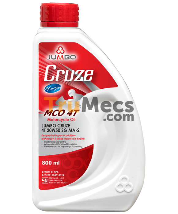 Jual Jb Cruze 4t 20w50 Sg Ma-2 (1l) | Trumecs