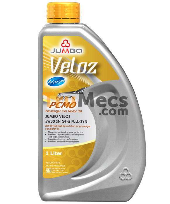 Jual Jb Veloz 5w30 Sn Gf-5 Full-syn (1l) | Trumecs